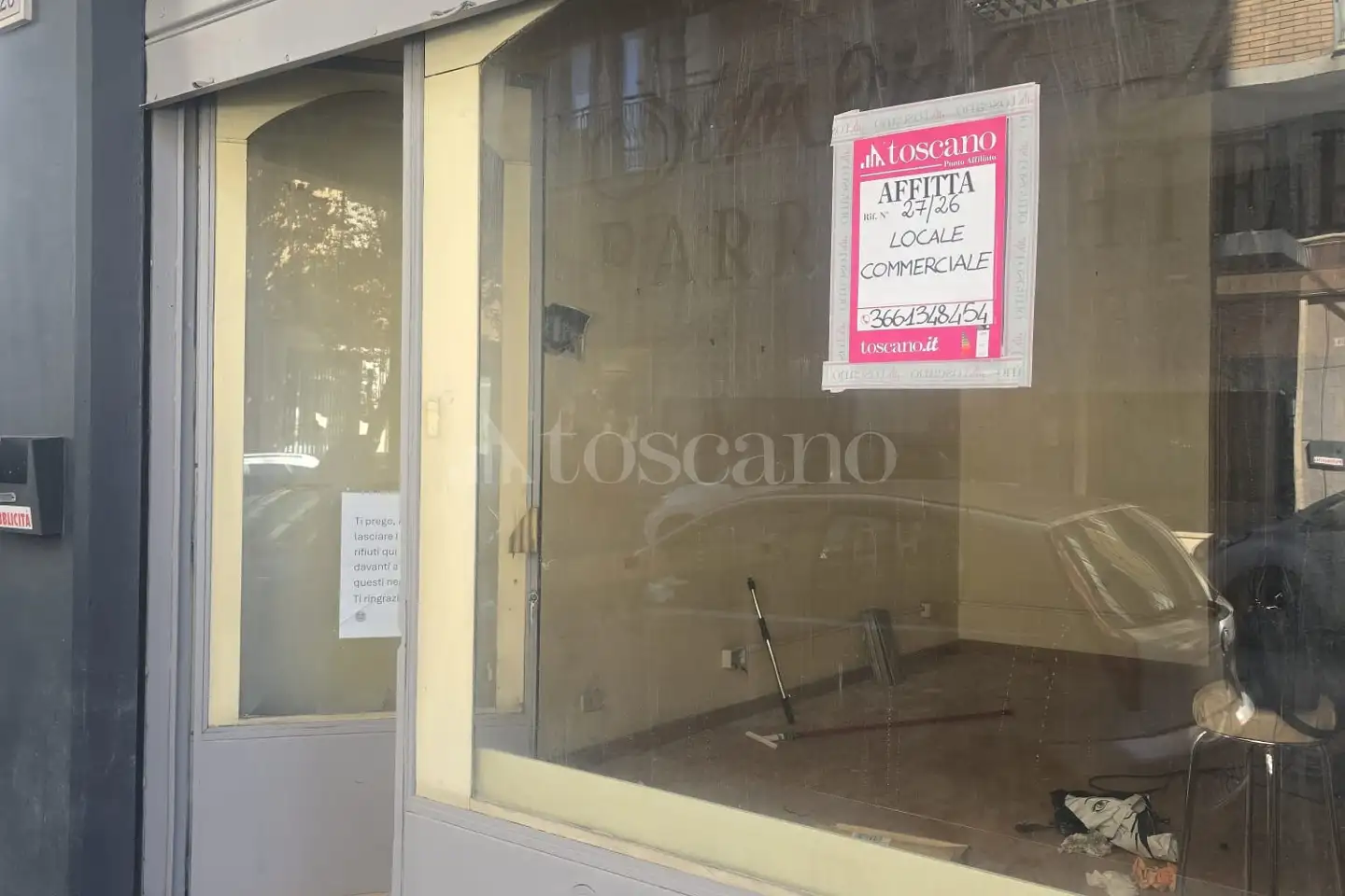 Negozio in affitto di 246 mq trattativa riservata (rif. 27/2026)