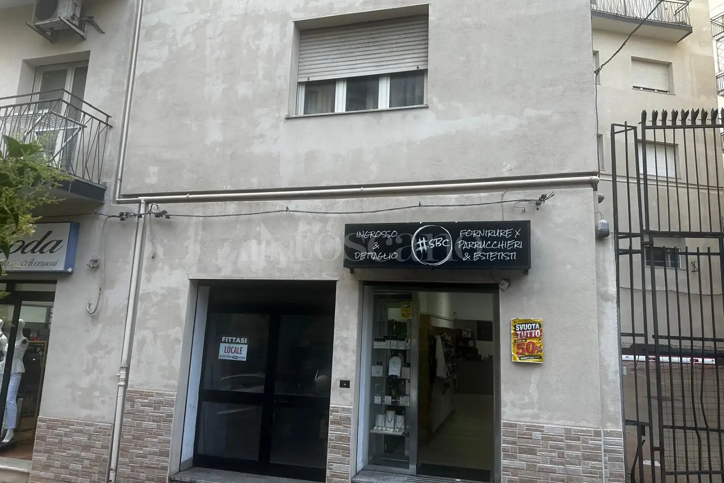Negozio in affitto di 75 mq a €600 (rif. 72/2026)