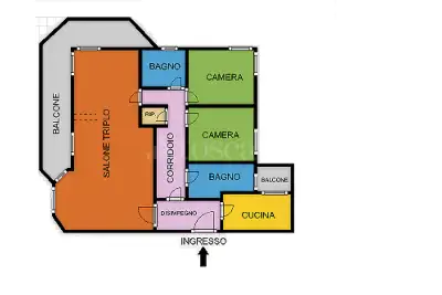 Casa in vendita, Via Francesco Baracca, Brescia