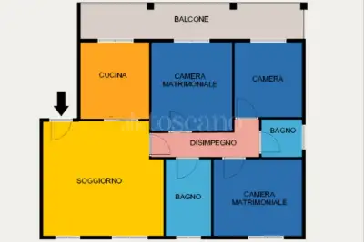 Casa in vendita, Via Martin Luther King, Cantù