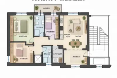 Casa in vendita, Via Gela, Roma