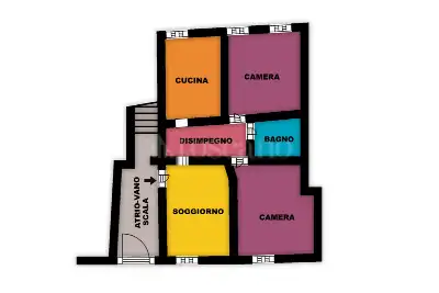 Casa in vendita, Via San Giorgio, Fenegrò