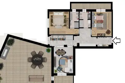 Casa in vendita, Via dei Baglioni, Roma