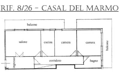 Casa in vendita, Via di Casal del Marmo, Roma