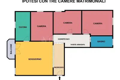 Casa in vendita, Ad.ze Stadio, Brescia