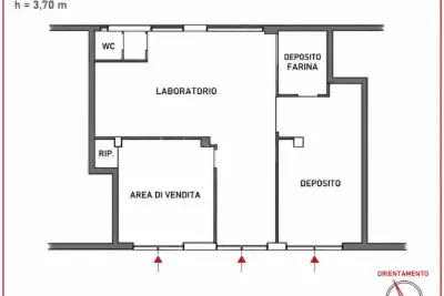 Negozio in affitto, Via Claudio Fermi, Sassari