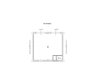 Negozio in affitto, Via Anapo, Palermo