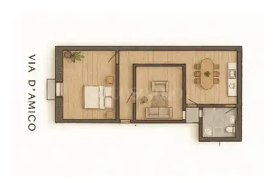 Casa in vendita, Via D'Amico, Catania