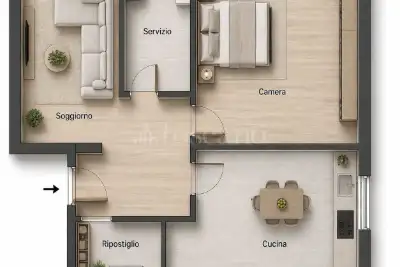 Casa in vendita, Via Chiusure, Brescia