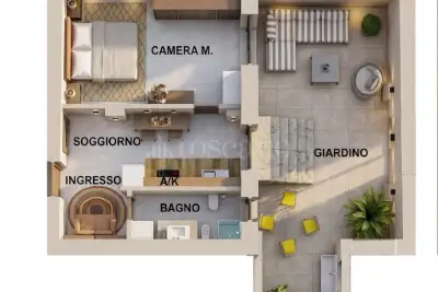Casa in vendita, Via Simone Mosca, Roma