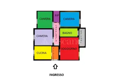 Casa in vendita, Via Angela Contini, Brescia