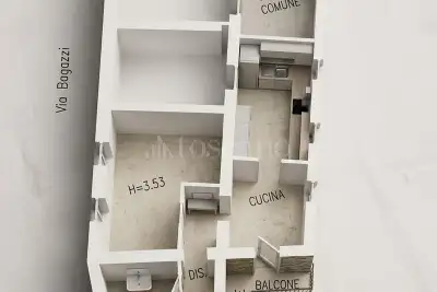 Palazzo in vendita, Via Federico Bagozzi, Villa Carcina