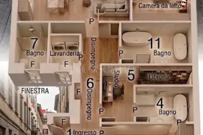 Casa in vendita, Via Domenico Morelli, Napoli