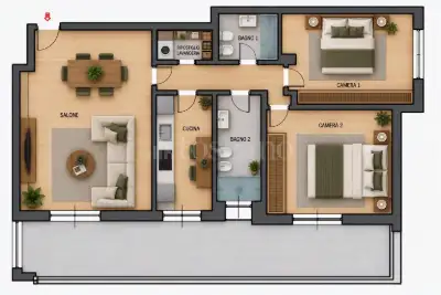 House for sale, Via Fiume delle Perle, Roma