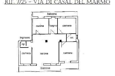 Casa in vendita, Via Gorlago, Roma