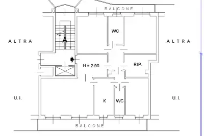 Casa in vendita, Via Giovanni Cagliero, Milano