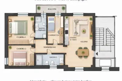 Casa in vendita, Via Gela, Roma
