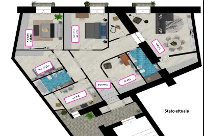 Casa in vendita, Via Maddaloni, Napoli