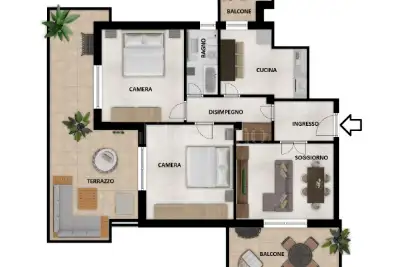 Casa in vendita, Via Gustavo Pacetti, Roma
