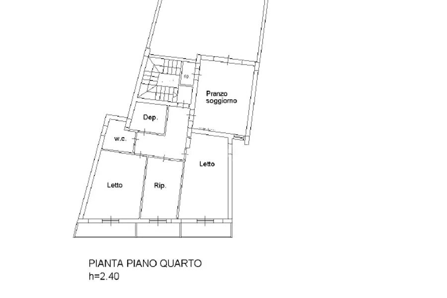 Attico in vendita di 112 mq a €249.000 (rif. 45/2026)