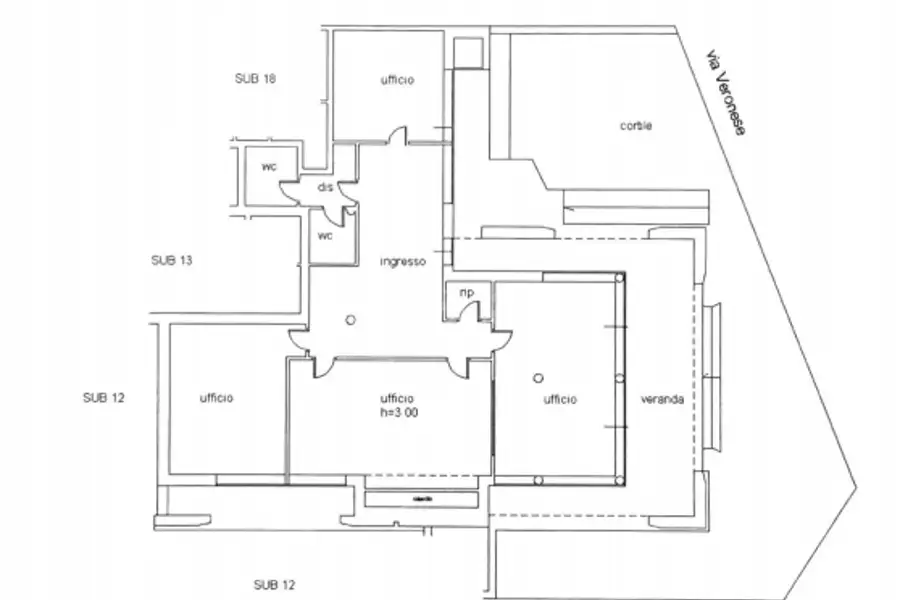 Ufficio in vendita di 175 mq a €395.000 (rif. 36/2026)