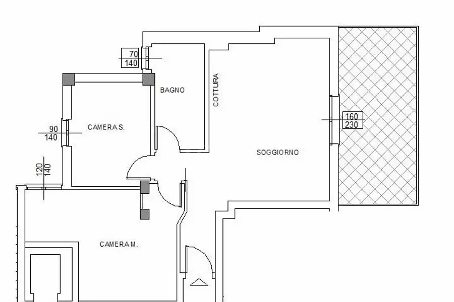 Casa in affitto di 80 mq a €1.500 (rif. 27/2024)
