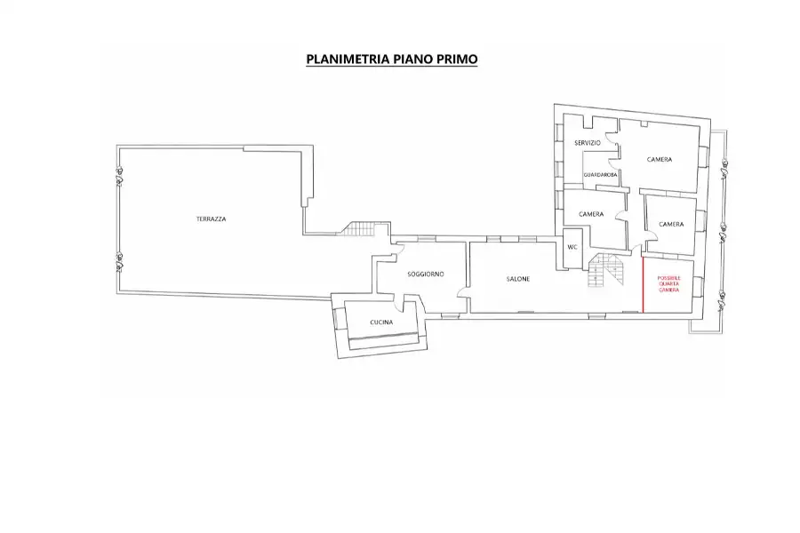 Palazzo in vendita di 400 mq a €425.000 (rif. 6/2026)