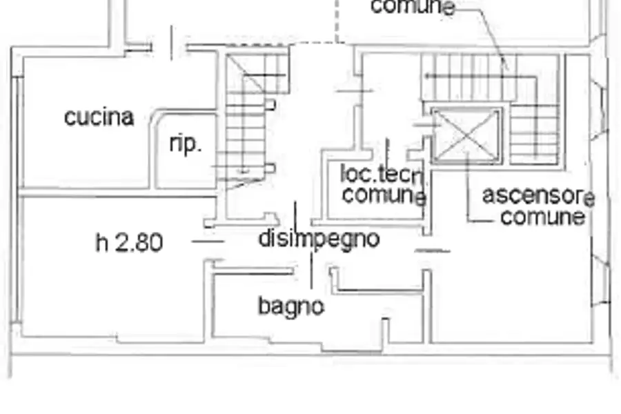 Attico in vendita di 210 mq a €1.200.000 (rif. 54/2026)