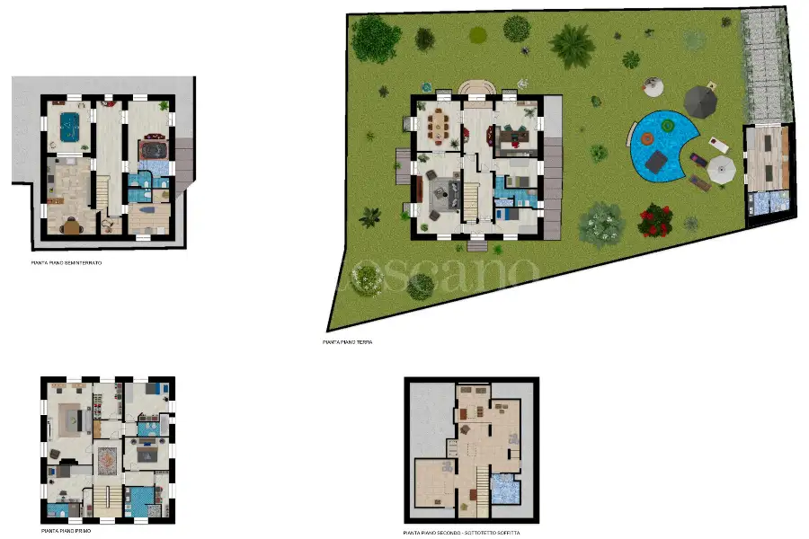 Villa in vendita di 496 mq a €3.950.000 (rif. 71/2026)