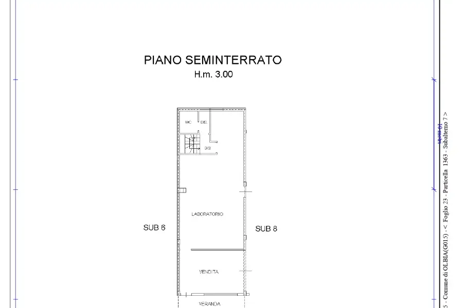 Negozio in vendita di 124 mq a €265.000 (rif. 107/2025)
