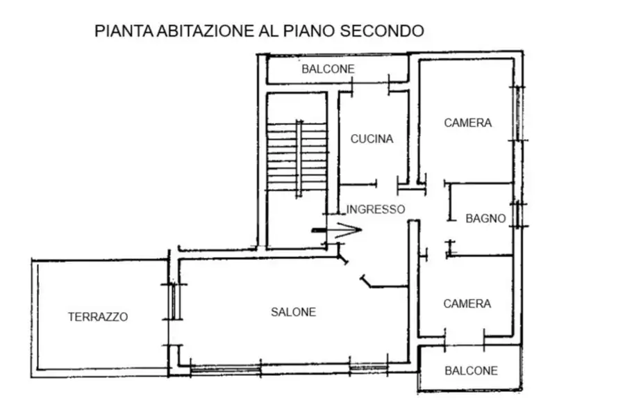 Attico in vendita di 100 mq a €119.000 (rif. 8/2026)