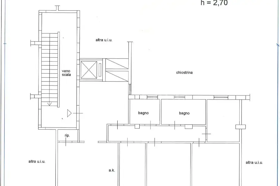 Attico in affitto di 109 mq a €1.800 (rif. 34/2026)