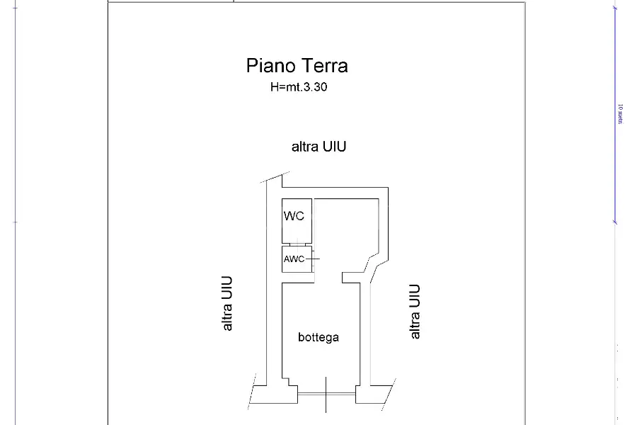 Negozio in vendita di 35 mq a €53.000 (rif. 11/2026)
