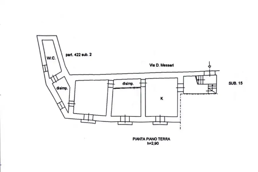 Casa in vendita di 120 mq a €55.000 (rif. 21/2025)