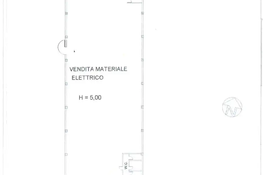 Capannone in affitto di 300 mq a €3.500 (rif. 75/2026)