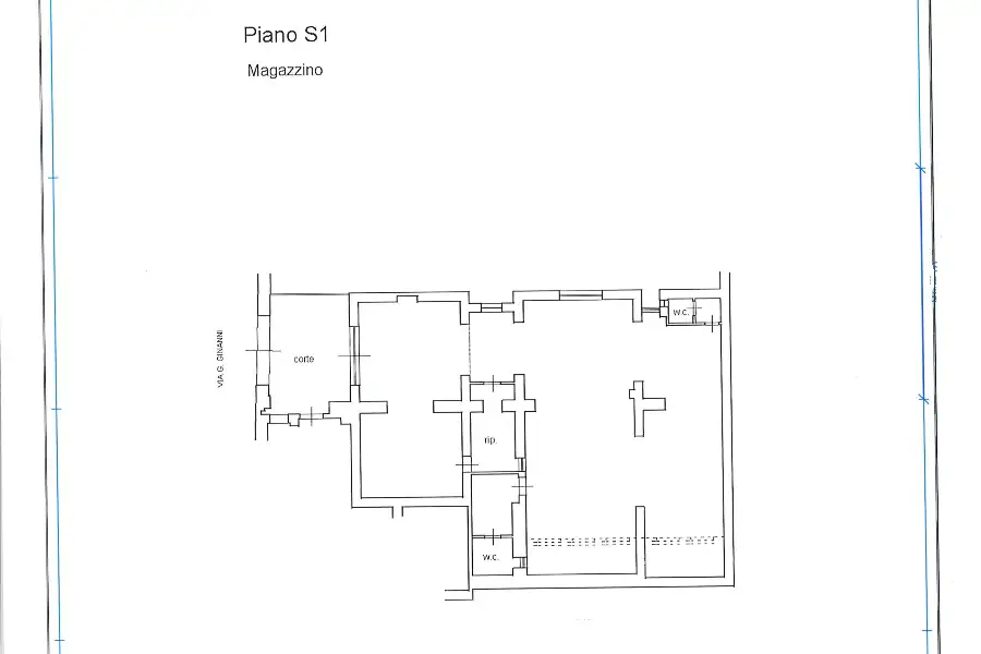 Magazzino in vendita di 160 mq a €80.000 (rif. 30/2024)