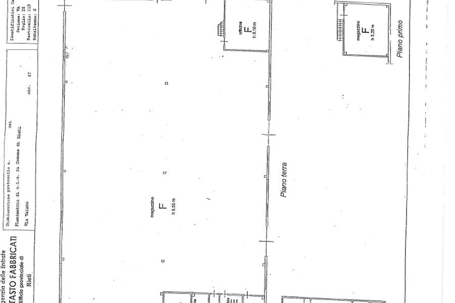 Capannone in vendita di 1.650 mq a €699.000 (rif. 21/2026)