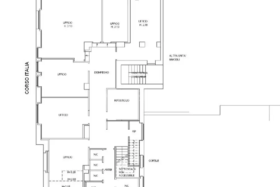 Ufficio in vendita di 340 mq a €1.150.000 (rif. 40/2026)