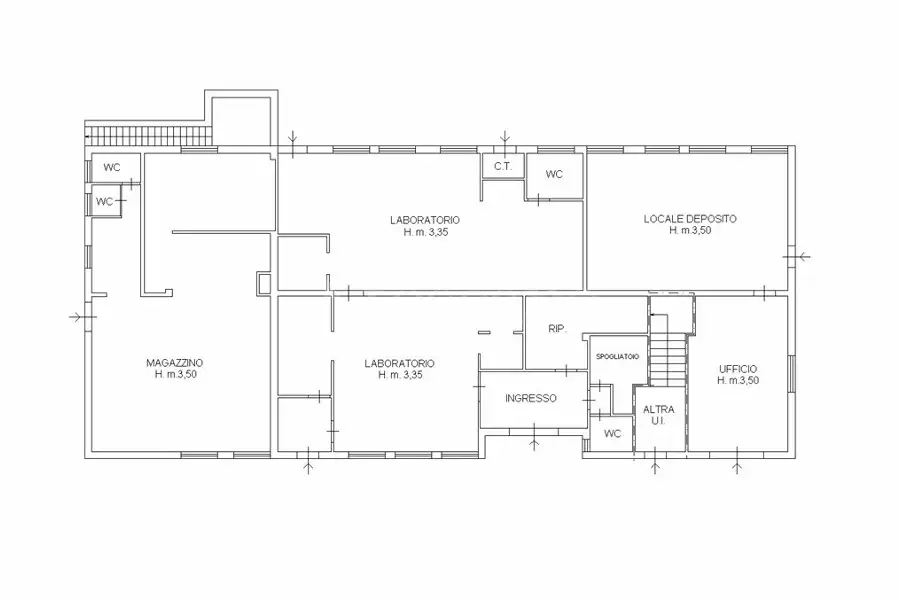 Laboratorio in vendita di 400 mq a €130.000 (rif. 26/2026)