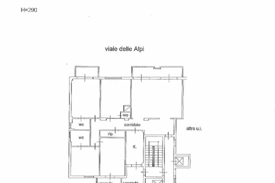Casa in affitto di 170 mq a €1.550 (rif. 1/2026)