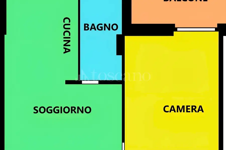 Casa in affitto di 55 mq a €1.100 (rif. 24/2026)