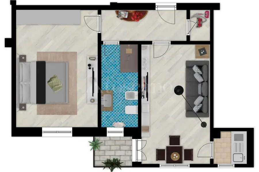 Casa in affitto di 57 mq a €1.125 (rif. 7/2026)