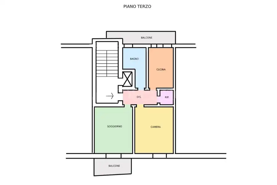 Casa in affitto di 70 mq a €880 (rif. 38/2026)