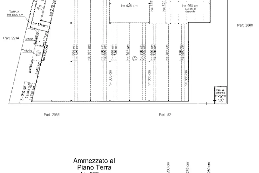 Capannone in affitto di 2.000 mq a €6.300 (rif. 23/2026)