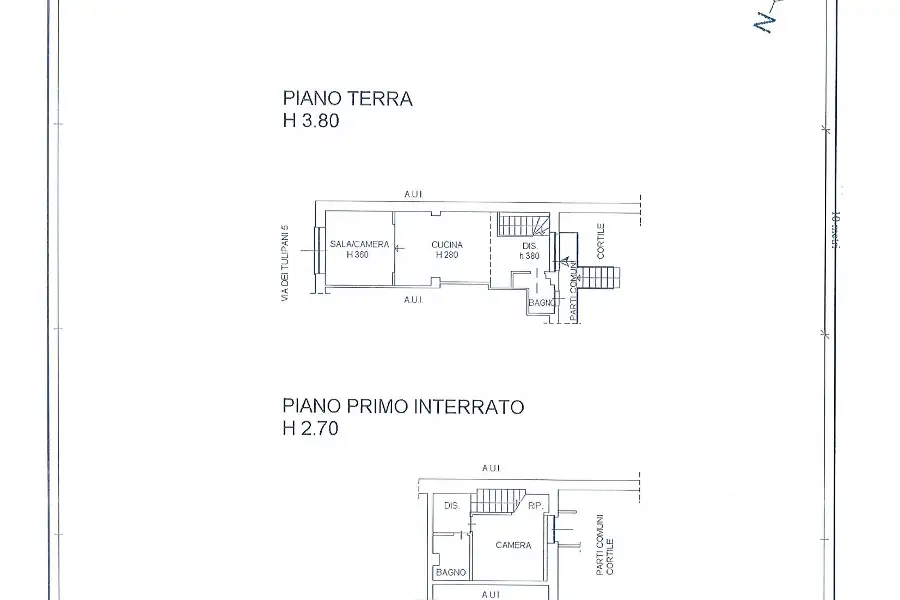 Loft in affitto di 90 mq a €1.100 (rif. 9/2026)