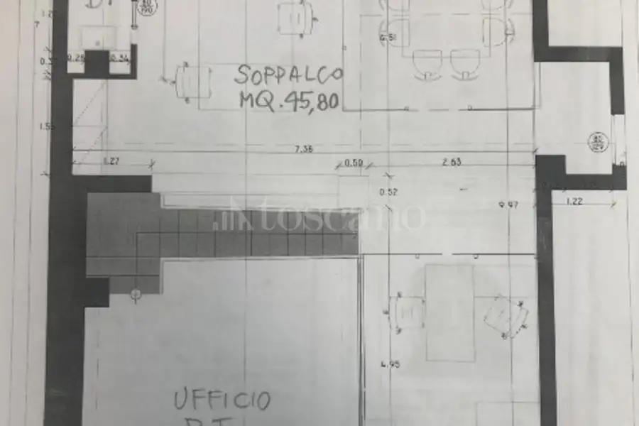 Negozio in affitto di 60 mq a €850 (rif. 13/2026)