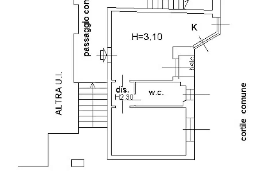 Casa in affitto di 50 mq a €1.150 (rif. 20/2026)