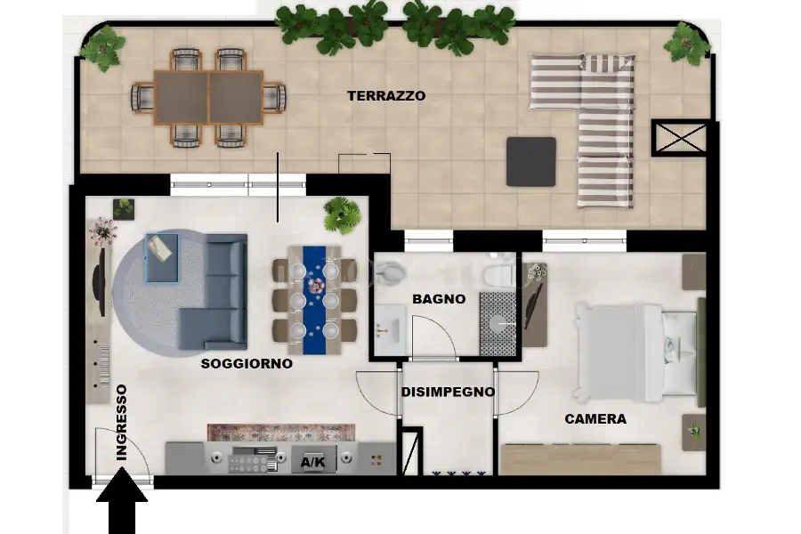 Casa in vendita di 50 mq a €269.000 (rif. 22/2026)