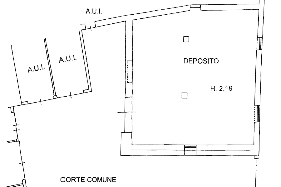 Magazzino in vendita di 111 mq a €79.000 (rif. 14/2026)