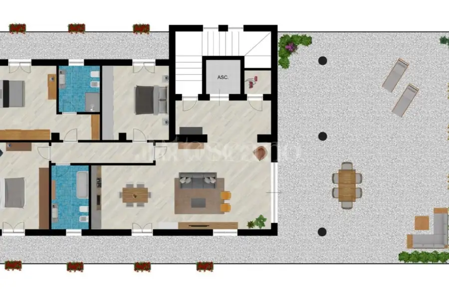 Attico in vendita di 160 mq a €970.000 (rif. 59/2026)
